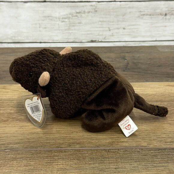 1998 Ty Original Beanie Babies ROAM The Bison w/Tags - Picture 5 of 12